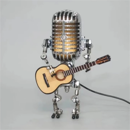 Guitarlamp - Lampe Roboter mit Gitarre