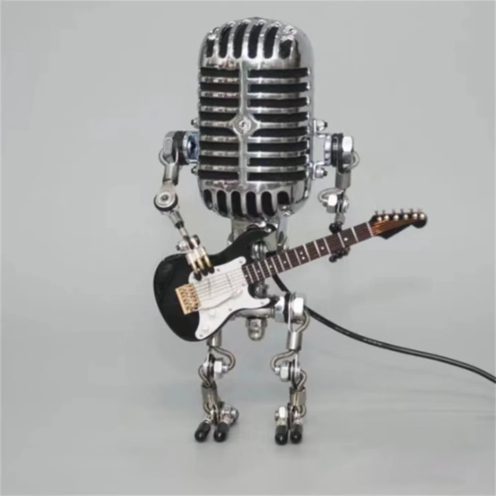 Guitarlamp - Lampe Roboter mit Gitarre